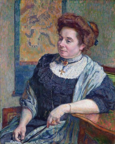 Madame Maurice Denis by Théo van Rysselberghe